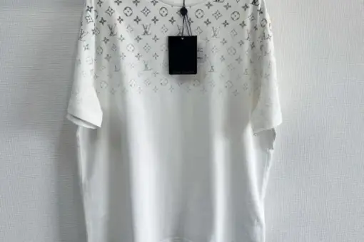 LV Gradient Cotton T-Shirt White