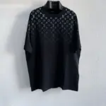 LV Gradient Cotton T-Shirt Black