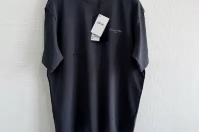 Dior Couture Lily of the Valley T-Shirt Black