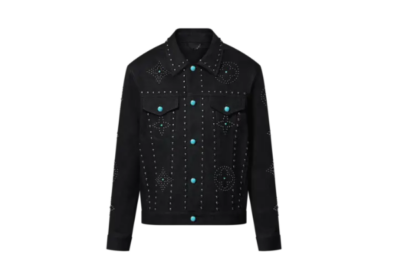 LV Embroidered Denim Jacket