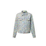 LV Damier Denim Trucker Jacket