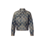 LV Damier Washed Denim Jacket