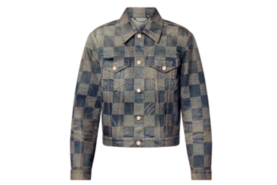 LV Damier Washed Denim Jacket
