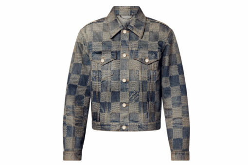 LV Damier Washed Denim Jacket