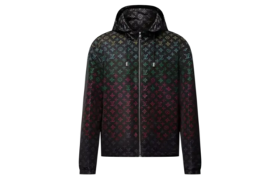 LV Monogram Flowers Gradient Printed Windbreaker