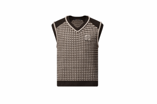 LV Cotton Jacquard Vest
