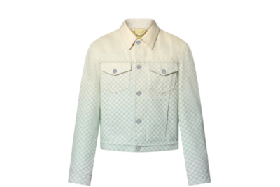 LV Damier Gradient Jacquard Denim Jacket