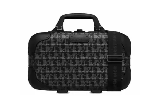 Dior x RIMOWA Carry-On Case Aluminium Dior Oblique Black