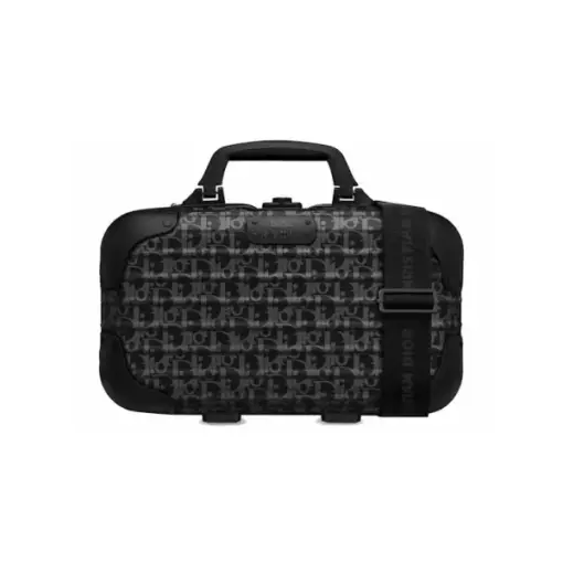 Dior x RIMOWA Carry-On Case Aluminium Dior Oblique Black