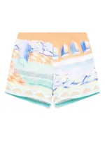 CASABLANCA printed swim shorts