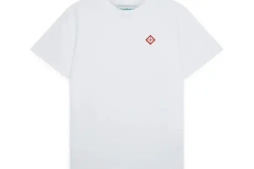CASABLANCA Diamond Logo Patch T-Shirt
