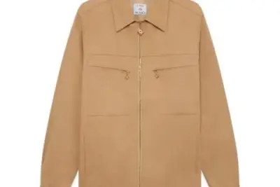 CASABLANCA Chicano Zip Jacket Brown