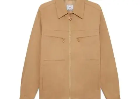 CASABLANCA Chicano Zip Jacket Brown