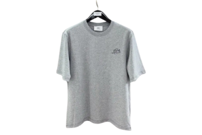 AMI Paris Relaxed Fit Embroidery Logo T-shirt Grey
