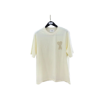 Ami Paris Ami de Coeur Patch T-Shirt Cream