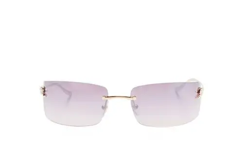 Cartier Eyewear Panthère De Cartier Sunglasses – Gold