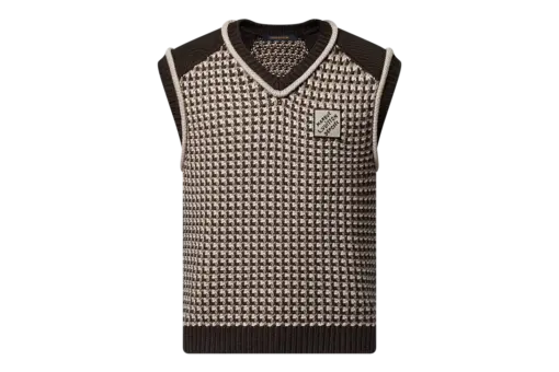 LV Cotton Jacquard Vest