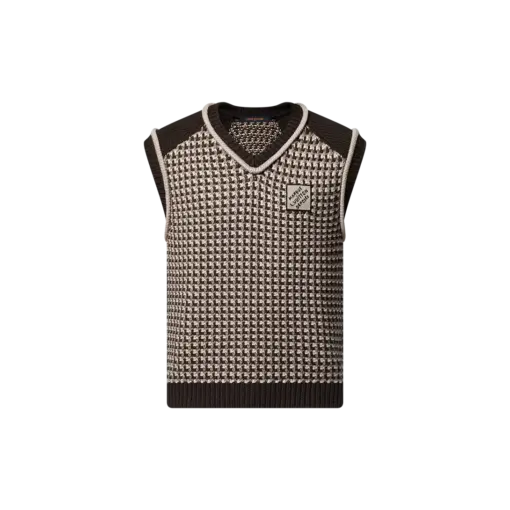 LV Cotton Jacquard Vest