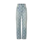 LV Damier Denim Skate Pants