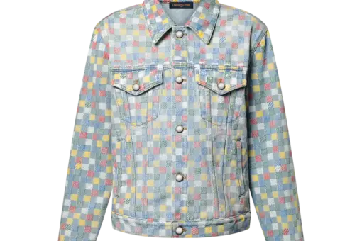 LV Damier Denim Trucker Jacket