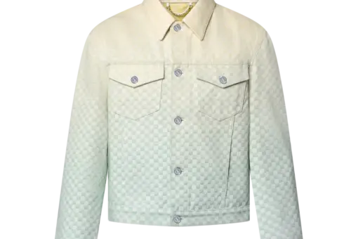 LV Damier Gradient Jacquard Denim Jacket