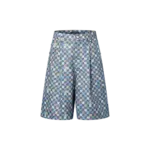LV Damier Wide Chambray Shorts