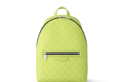 LV Discovery Slim Backpack Lemon Yellow