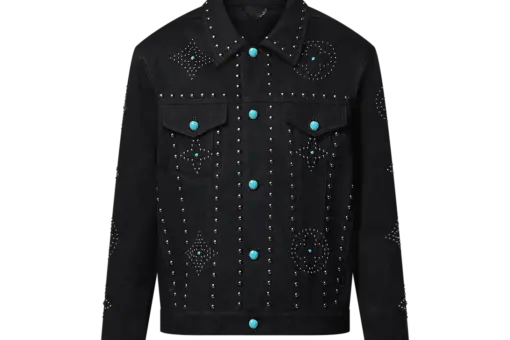 LV Embroidered Denim Jacket