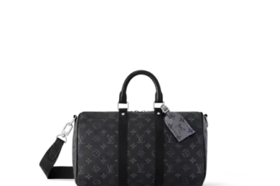 LV Keepall Shoulder Strap 35 Bag Monogram Eclipse