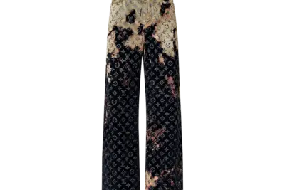 LV Monogram Denim Trousers