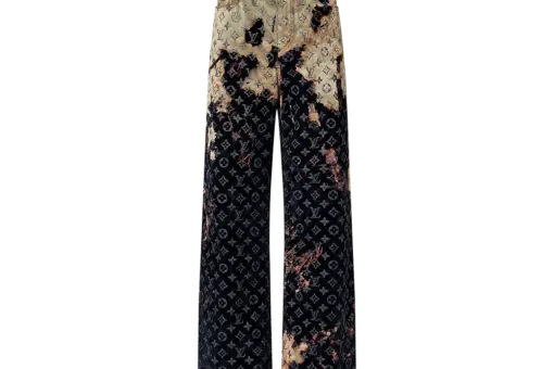 LV Monogram Denim Trousers