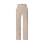 LV Monogram Embossed Skate Pants Ivoire