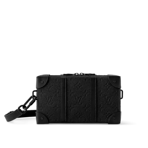LV Mini Soft Trunk Bag Monogram Black