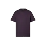 Cotton T-shirt with embossed LV