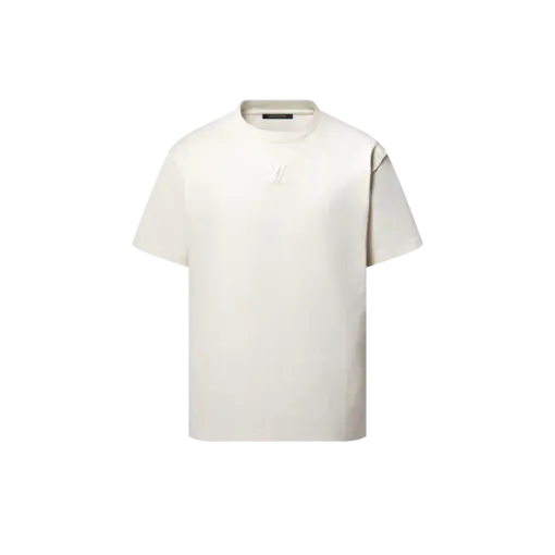 T-shirt with LV embossing