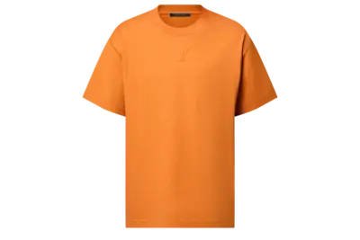T-shirt with LV embossing Apricot