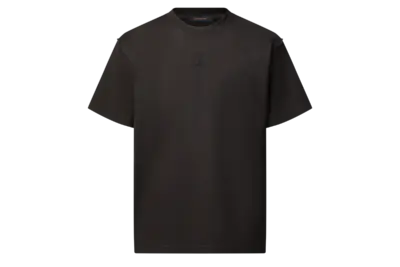 T-shirt with LV embossing Noir