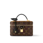 LV Vanity Chain Pouch Brown