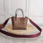 Coach Willow Tote Bag 18 in Signature Canvas - Image 3