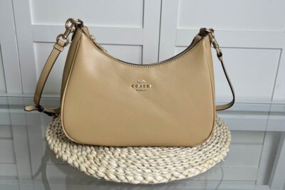 Coach Original Teri Hobo Crossbody Shoulder Bag Brown