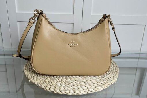 Coach Original Teri Hobo Crossbody Shoulder Bag Brown
