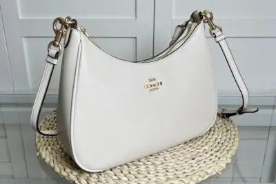 Coach Original Teri Hobo Crossbody Shoulder Bag White