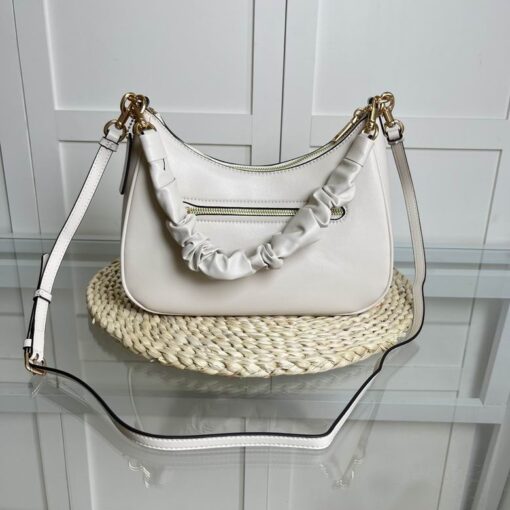 Coach Original Teri Hobo Crossbody Shoulder Bag White - Image 2