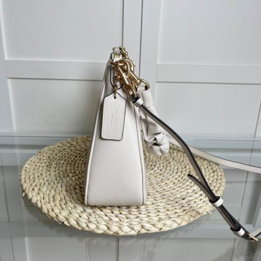 Coach Original Teri Hobo Crossbody Shoulder Bag White - Image 3