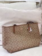 Coach City Tote Bag in Grey - Image 3