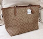 Coach City Tote Bag in Grey