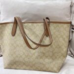 Coach City Tote Bag White C Logo
