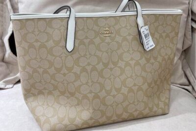 Coach City Tote Bag in Lite Grey