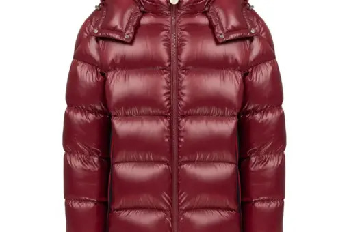 Moncler Classic Jacket Burgundy