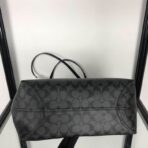 Coach City Tote In Signature Canvas Bag Black - Image 3